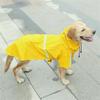 Dog Raincoat Spring and Summer Clothes Cape-style Reflective Strip Pet Raincoat Rainproof Dog Hooded Raincoat