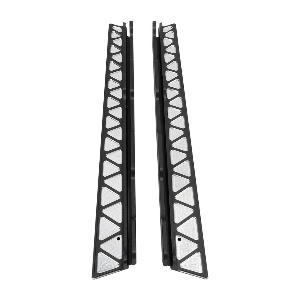RC Car Rock Sliders High Simulation Aluminium Alloy Professional Metal Side Pedal Step for Axial SCX6 1 6 Jeep 10.4in