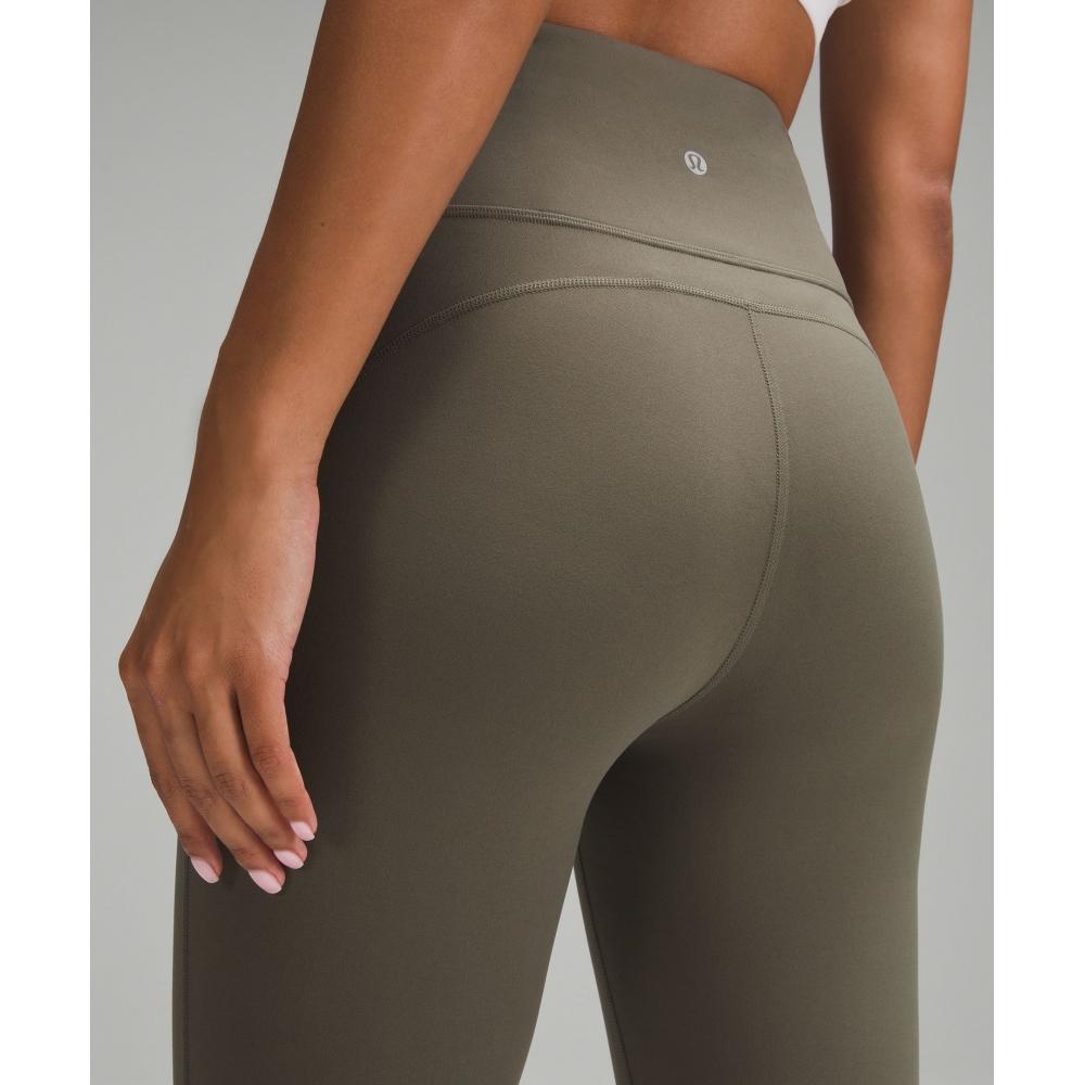 Lululemon Groove Nulu Super High Rise Flared Pant  Regular Army Green