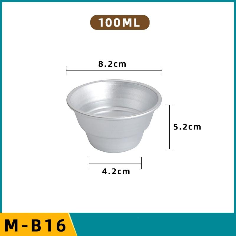 5 or 10 Pcs Set Pudding Cup Molds Mini Fluted Cake Pans Jelly Fast Heat-Up Aluminum Alloy Baking Mold Mousse Dish Cheese Mould