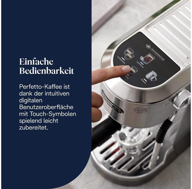 Кофеварка DeLonghi EC 890.M Dedica Duo metallic (0132106349)