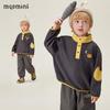 MQDMINI Boys' Anti-Static Stand-Collar Sweatshirt