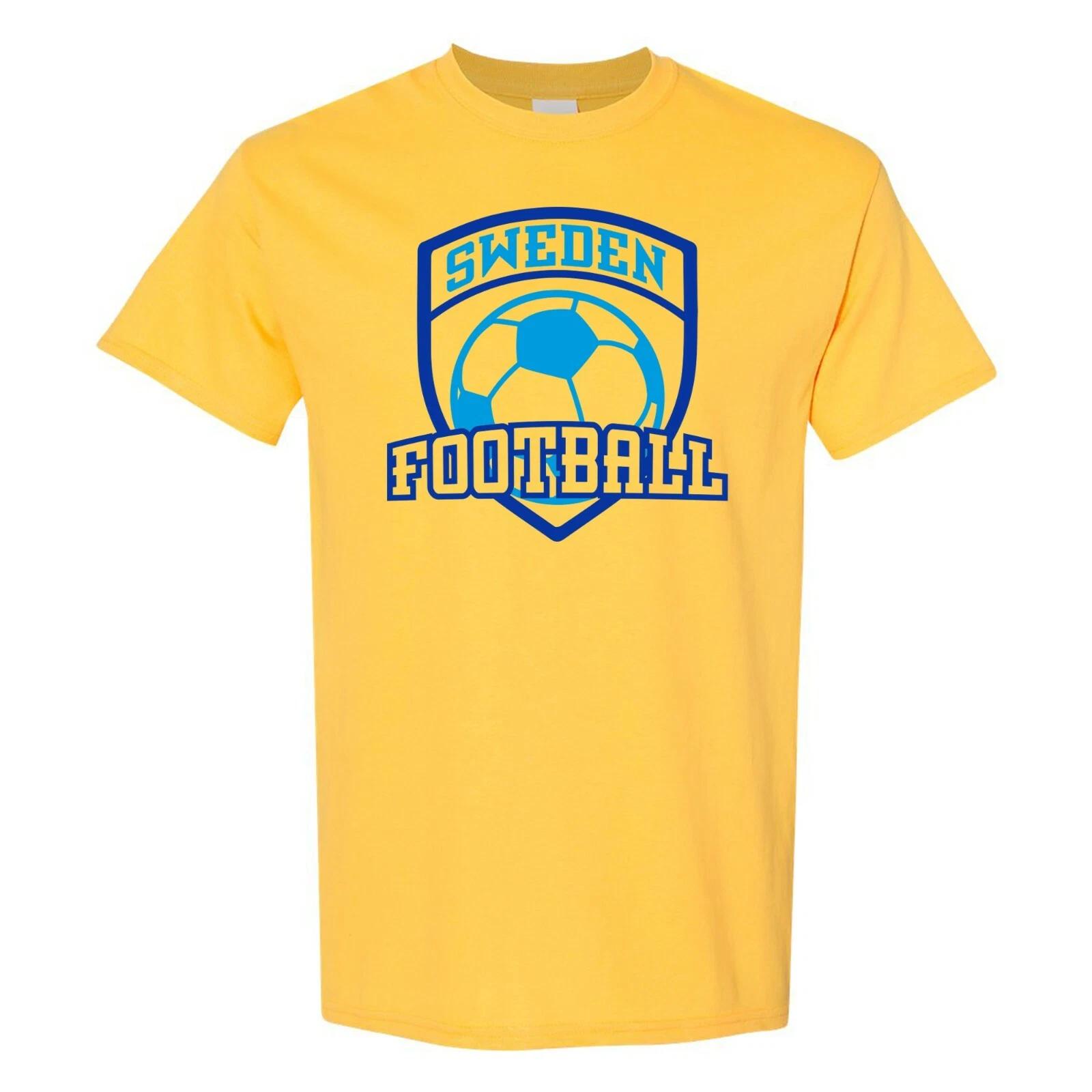 

Sweden Football - Soccer Sports Competition T Shirt - Daisy 4XL