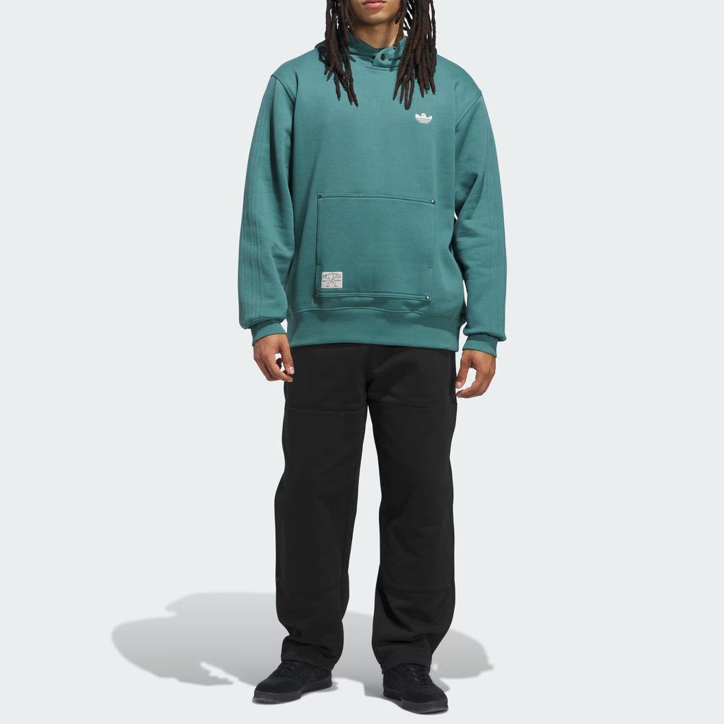 Adidas Originals Shmoofoil FW25 Heavyweight Skateboarding Lace-Up Comfortable Versatile Solid Color Sports Pants Men Pants JX5447