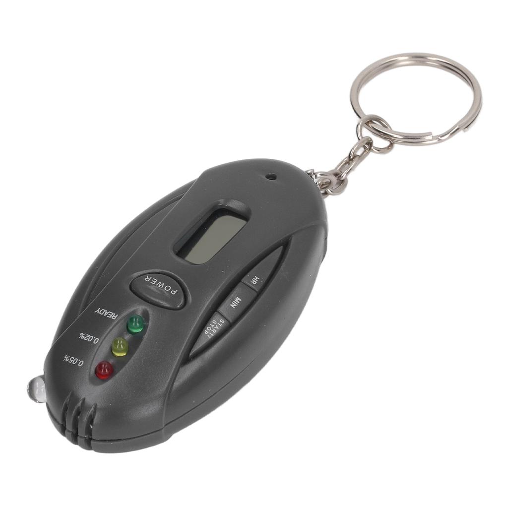 Breath Alcohol Tester Accurate Sensitive Light Indicator Portable Digital Display Drunk Tester