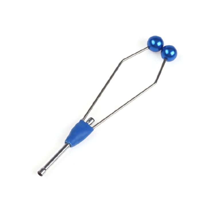 

Fly Fishing Tying Tool Replacement Wire Threader Spooled Thread Bobbin Holder Fish Hook Binding Tool Easy to Use синій