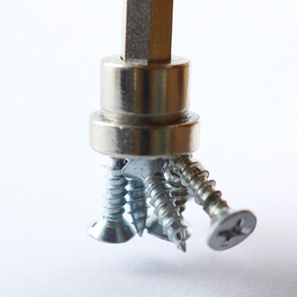 Effortless and Non Slip Screw Twisting with Magnetic Ring Woodworking Bit