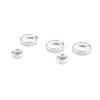 For Mazda MX-5 NC 2009-2015 Aluminum Alloy Red/Silver Car Air Conditioner Volume Adjustment Knob Cover Trim Car Accessories