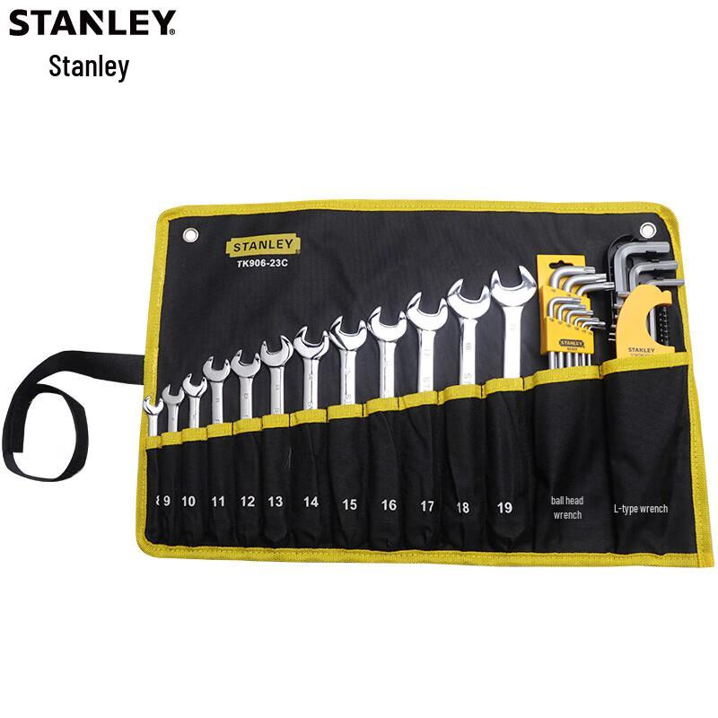 STANLEY TK906-23C 30-Piece Metric Combination Wrench & Hex Key Set