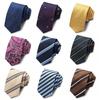 New Blue and Black Series Ties for Men - European and American Style Business Fashion Yarn-dyed Jacquard Hand-tied Ties - Wholesale