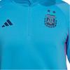 adidas Argentina Sweatshirts Men's Blue Crew Neck Moderate Regular HF3916