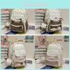Japanese Girls Backpack With Nylon Material And Large Capacity For School Use