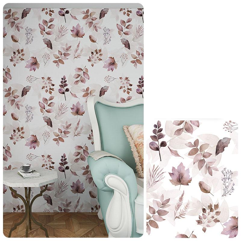 Self-Adhesive Waterproof Wallpaper Anti-Mold Washable Print Non-Slip Wear-Resistant Bedroom Living Room Accent Wall Decor