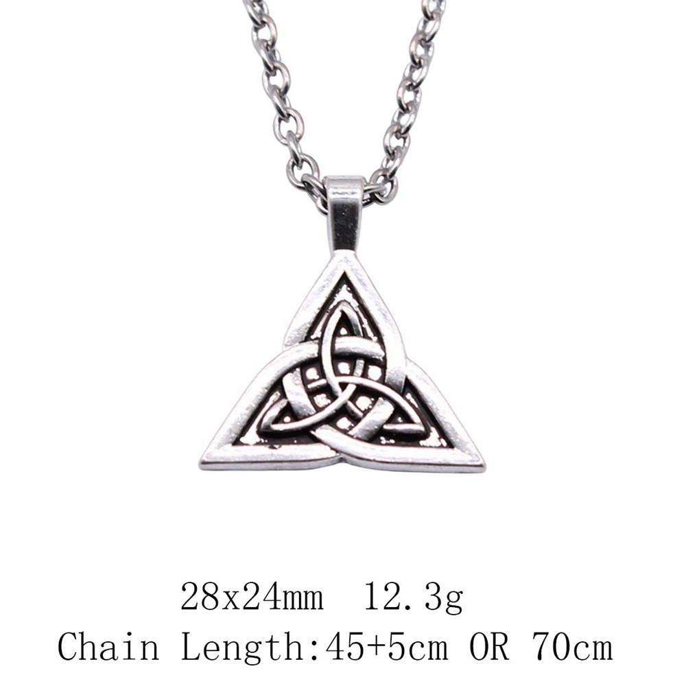 Gifts For Women Woman Long Necklace Celtic Hexagram 45cm Or 70cm Long Chain Necklace Cheap Cute Stuff Pendants And Necklaces