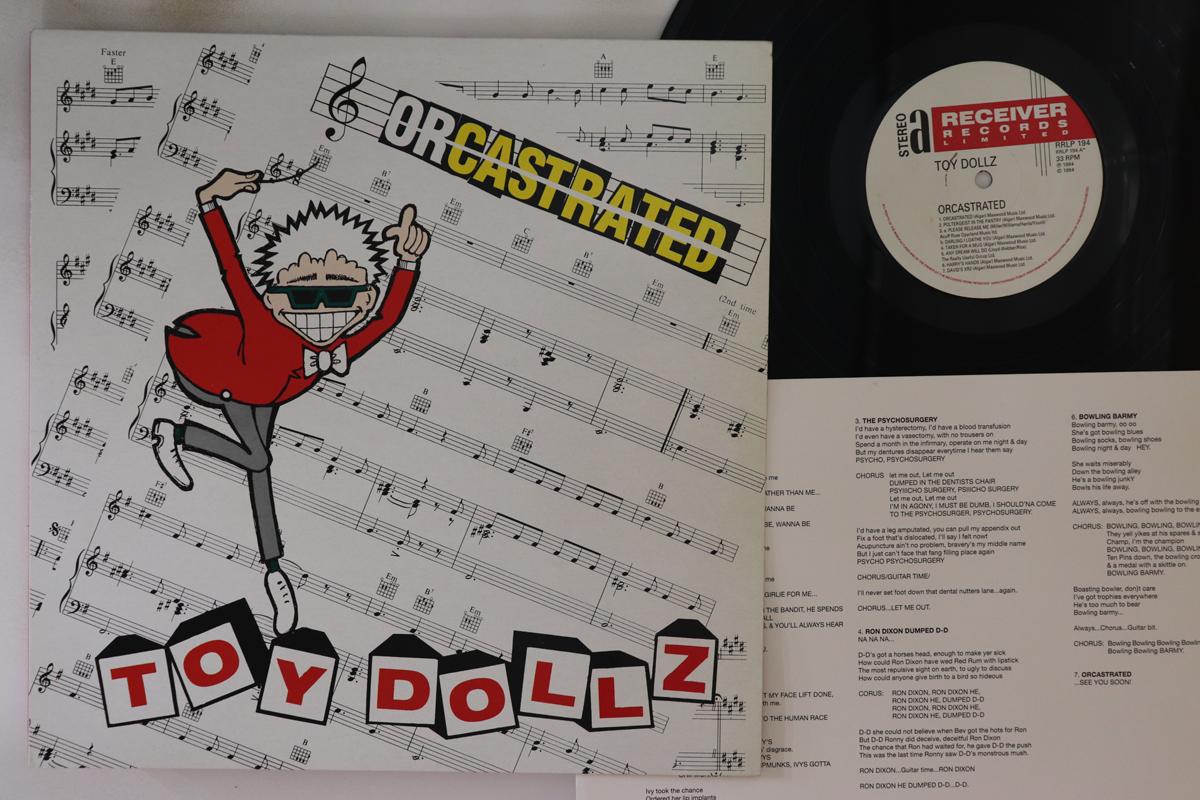 

LP Record TOY DOLLS Orcastrated RRLP194 RECEIVER 1995 UK Rock Used