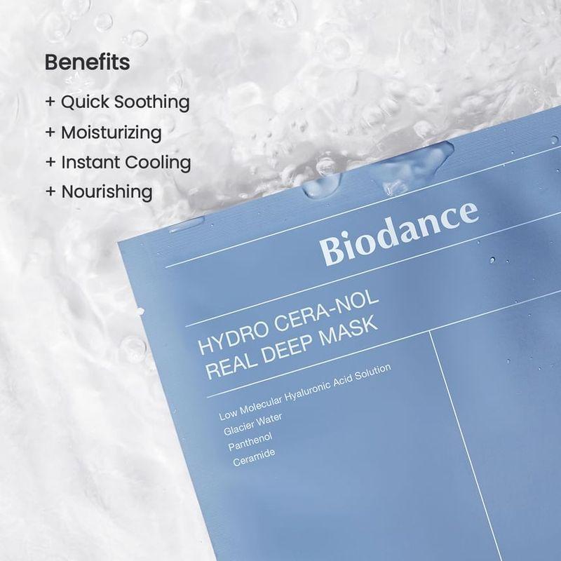Biodance Bundle: Bio Collagen - Real Deep Mask Set + Refreshing Sea Kelp Real Deep Mask Set + Hydro Cera-nol Real Deep Mask Set