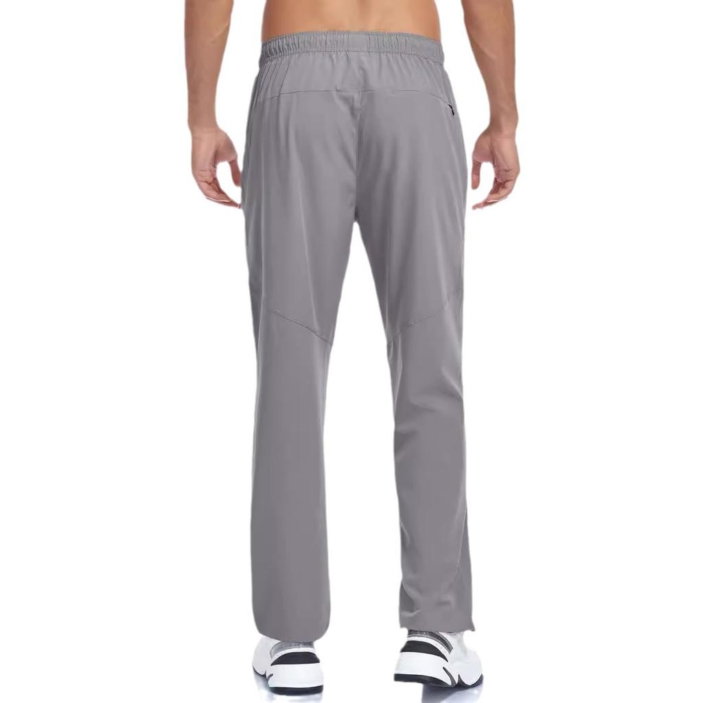 Spring and Summer Thin Ice Silk Quick Dry Casual Pants Outdoor Running Fitness Sports Pants Men S Casual Pants Clothing Work Pants Leisure Trouser