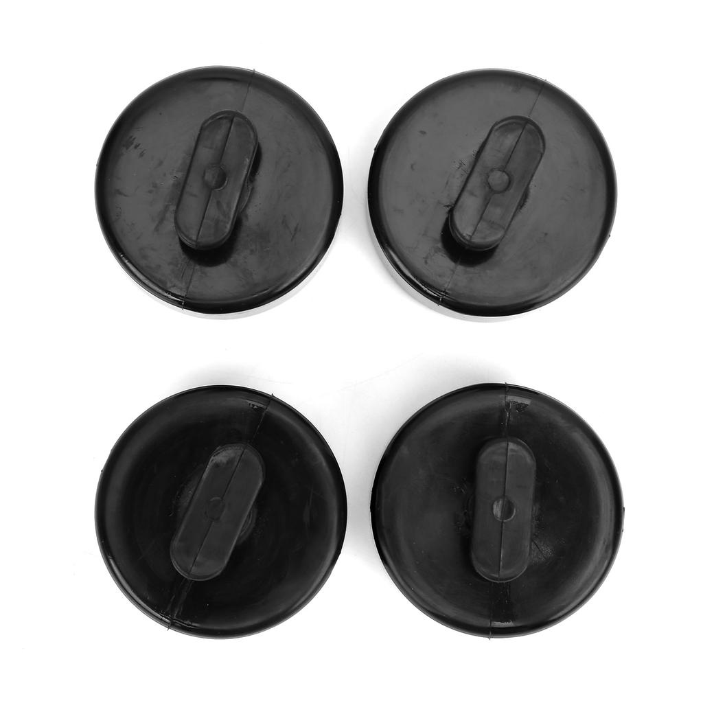 4pcs Jack Lift Pad Lifting Pucks Rubber Black Auto Accessory Fit for Corvette C5 C6