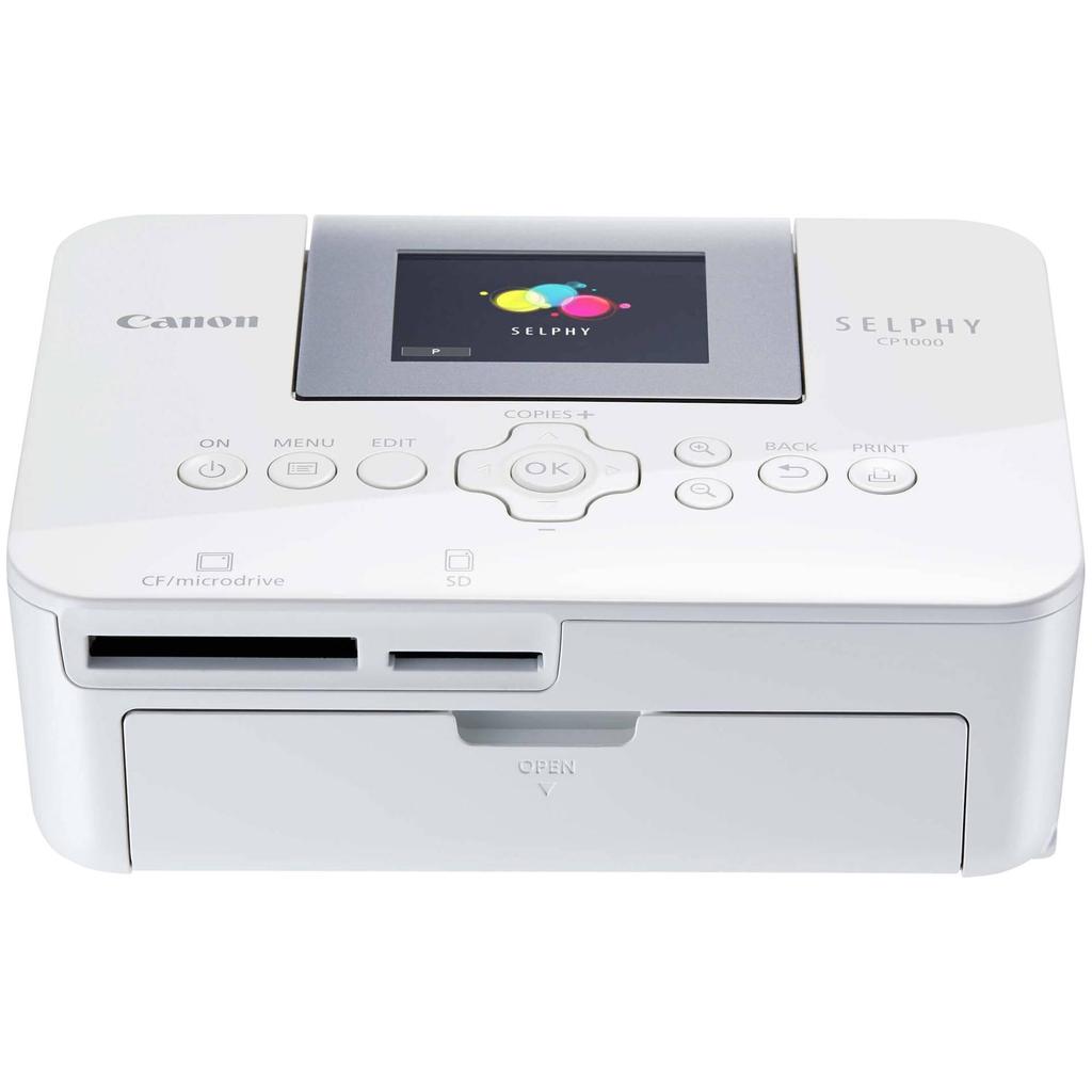 Canon Selphy CP1000 photo printer 300dpi White
