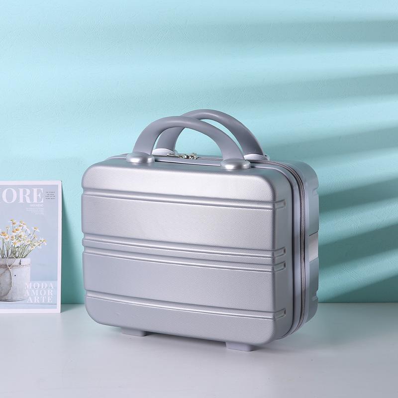 Customizable Logo 12-Inch Makeup Case & 14-Inch Carry-on Suitcase Set