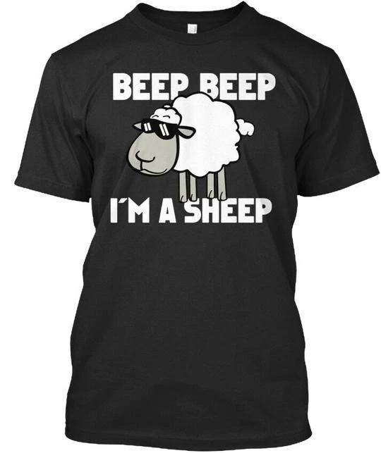 Beep Im A Sheep Funny T-shirt Made in the USA Size S to 5XL 2XL