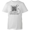 Tricou Personalizat Cod QR Tricou Imprimat Personalizat Scanează Codul QR Tricou Casual