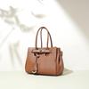 New Handbag Niche Design Large Capacity Leather Shoulder Messenger Bag Women's Commuter Versatile Women's Bag