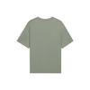 Li Ning Solid Color Embroidered Round Neck Casual Short Sleeve T-Shirt Unisex Tops Light-Green AHSSB43-4
