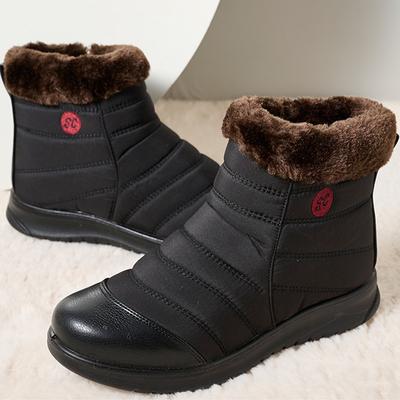 Winter Women Boots Waterproof Women Snow Boots Keep Warm Ankle Boots With Thick Fur Low Heels Women Winter Shoes