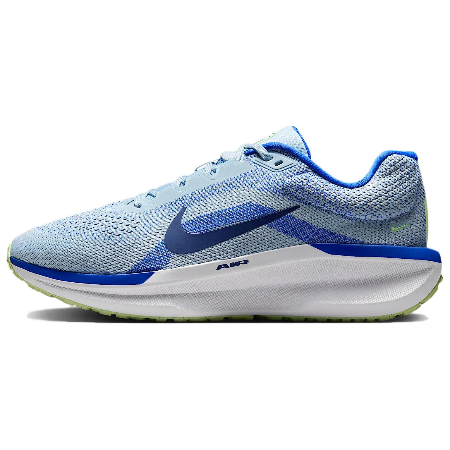 Nike Мужские кроссовки Nike Air Winflo 11 Light Armory Blue Hyper-Royal Barely-Volt Blue-Void FJ9509-404 41