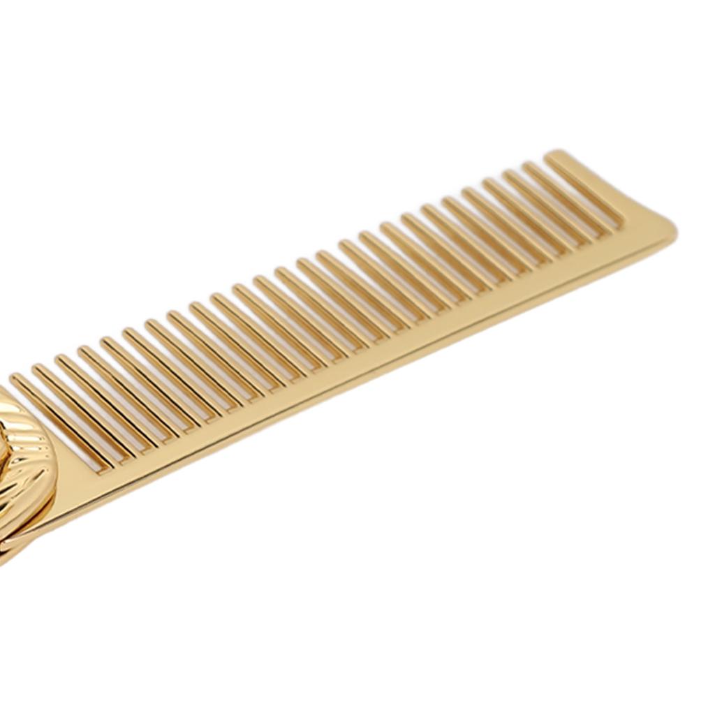 Foldable Hairstyling Brush Zinc Alloy Prevent Static   Oil Hair Comb Hairdressing Comb