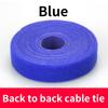 Home Office Cable Tie Roll Easy Quick Wrap Reusable Self-Gripping Hook Loop Straps for Wire Management Cut to Length