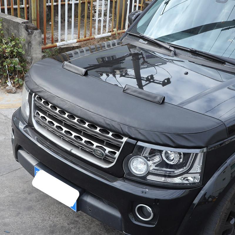 For Land Rover Discovery 3 4 LR3 LR4 2004-2016 Car Hood Cover Stone Deflector Hood Protection Shield Sand Block Accessories