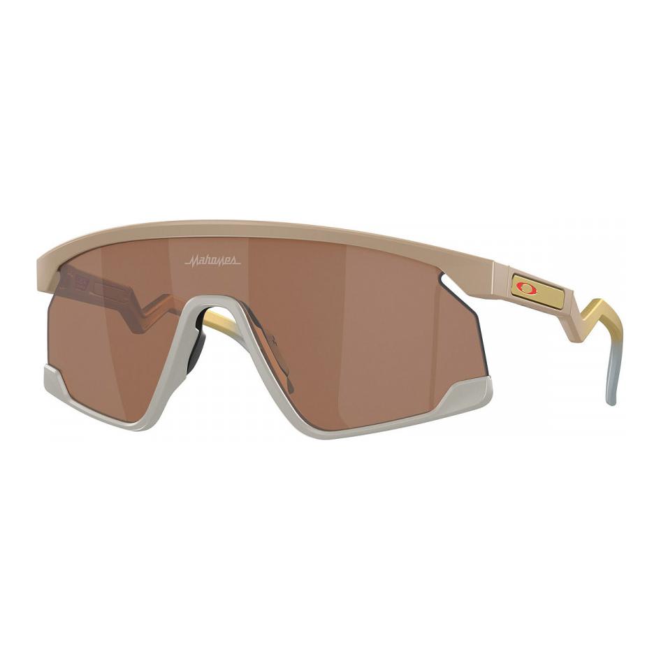 

Oakley Brand Logo Moulded Irregular Sunglasses Unisex Couple Brown 139 коричневый