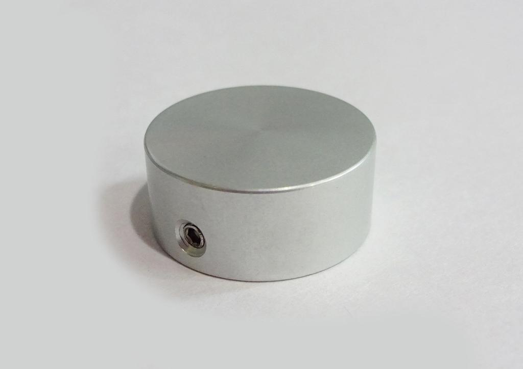 Osłona przełącznika nożnego Effector Foot Switch Hat Foot Switch Cap Aluminium [FSTA] (Srebro)