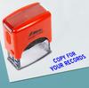 Printtoo Copy For Your Records Self Inking Rubber Stamp Pre,Inked Office Stamp, Home Office Business Stationery, 38 x 14 mm,