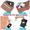 High Quality Ultra-Thin Wallet Case All-Around Multifunctional Locator Sleeve Soft Card Holder for Airtag Keys