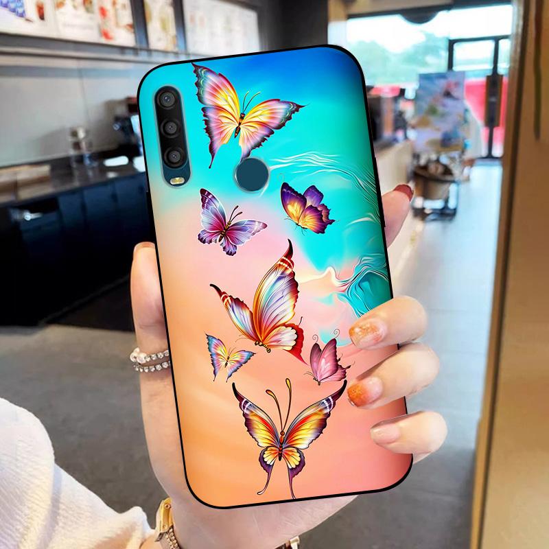 For Alcatel 1SE 2020 Case Soft Silicone Shell Cover For Alcatel 1S 2020 Phone Case Fahsion TPU Shockproof Funda 5030D 5030F Capa