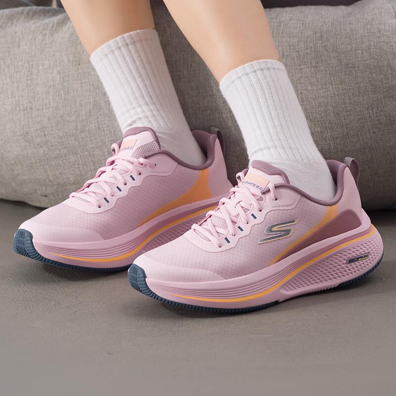 

Skechers Women s GO Running Shoes 129002-PNK US 7.5