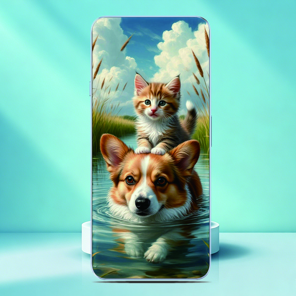Pet Dog Pug Corgi Phone Case For TCL K70 4G Painted Pattern Back Cover For TCL K70 Power Soft Silicone Fundas Customized Photo