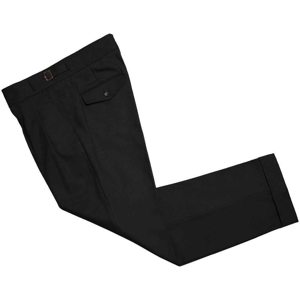 Solti Cotton Gurkha Trousers (Black)