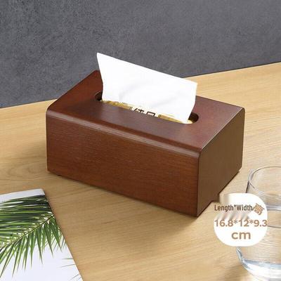 Scatola porta fazzoletti magnetica in legno massello