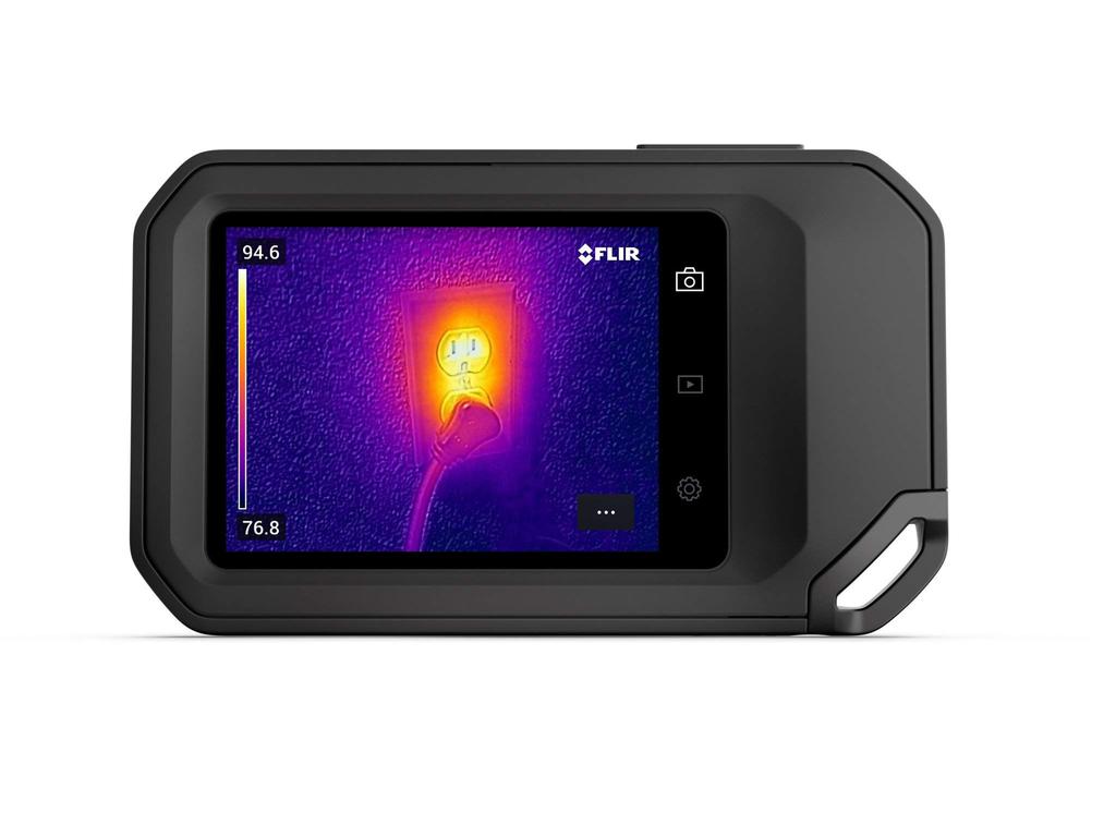 FLIR FLIR 12288 pixeli Garanție 2 ani Termografie cu infraroșu Conexiune WiFi cloud Lumină LED Orificiu pentru șurubul trepiedului Piesă de la producător [] C3-X + număr