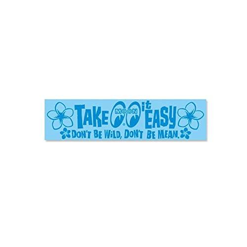 MOONEYES Sticker TAKE IT EASY Blue_SC-DM215-MON синий