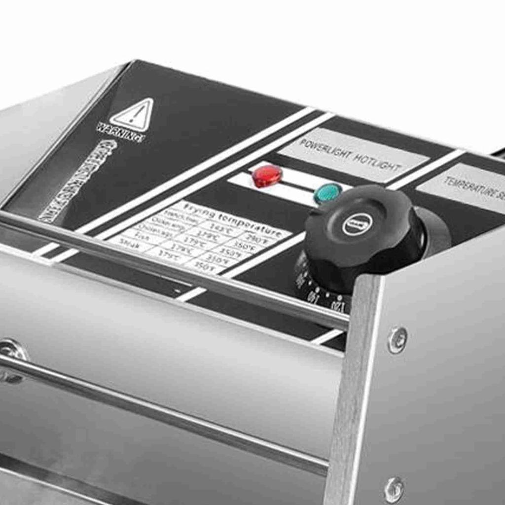 Multifunctional 6L Electric Deep Fryer Removable Oil Filtration Basket 1500W Stainless Steel Automatic Thermostatic Fish Frye