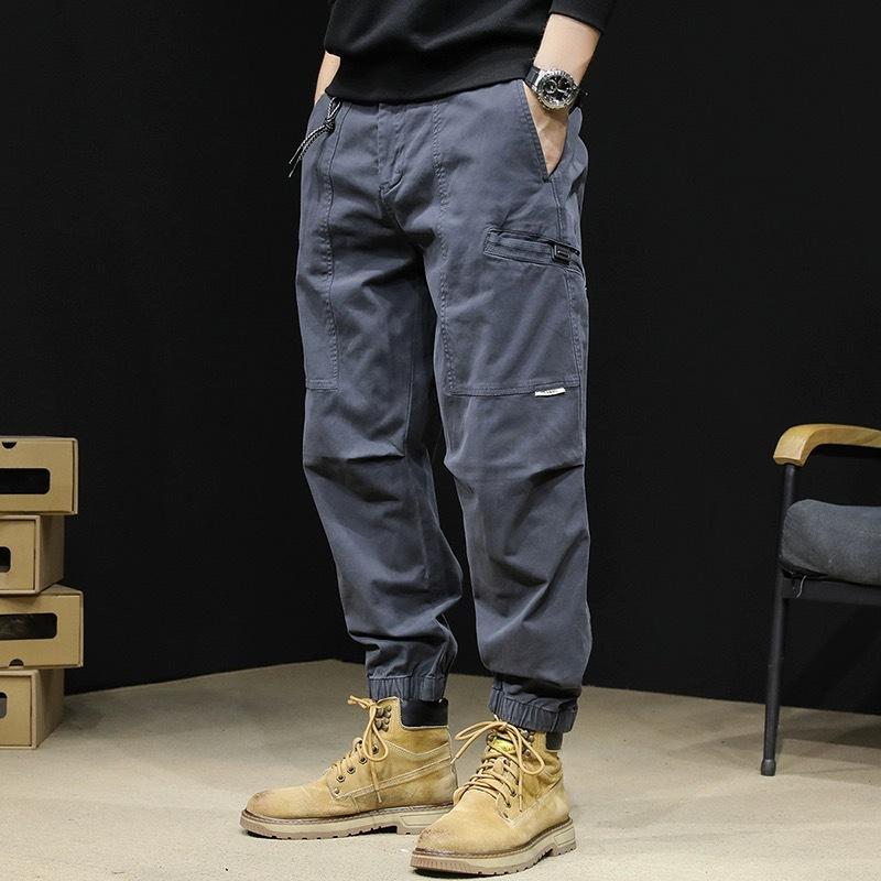 Outdoor overalls men's trendy brand loose casual trousers youth versatile leggings Harlan closed leggings