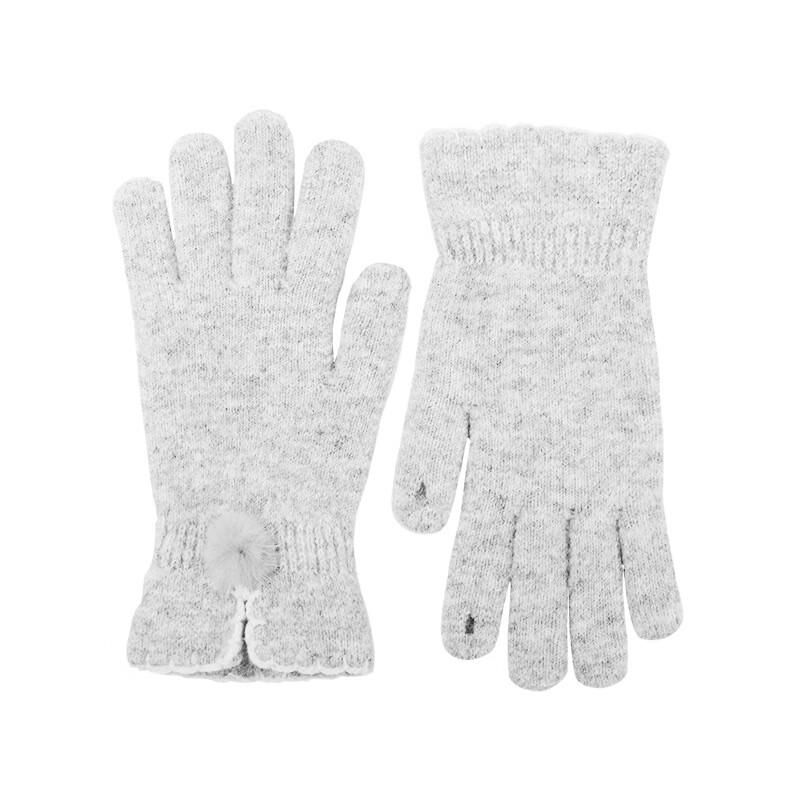 

Hongxiyuan Kids Winter Outdoor Wool Blend Touchscreen Fingerless Gloves K103 2 Pairs