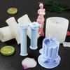 Římský sloup Silikonová forma Forma na svíčku DIY Bohyně Aromaterapeutická svíčka Lidské tělo Sádrová forma Starověký římský sloup
