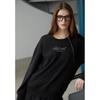 Zipper DeTail Oversized T shirT  Es2cl361 