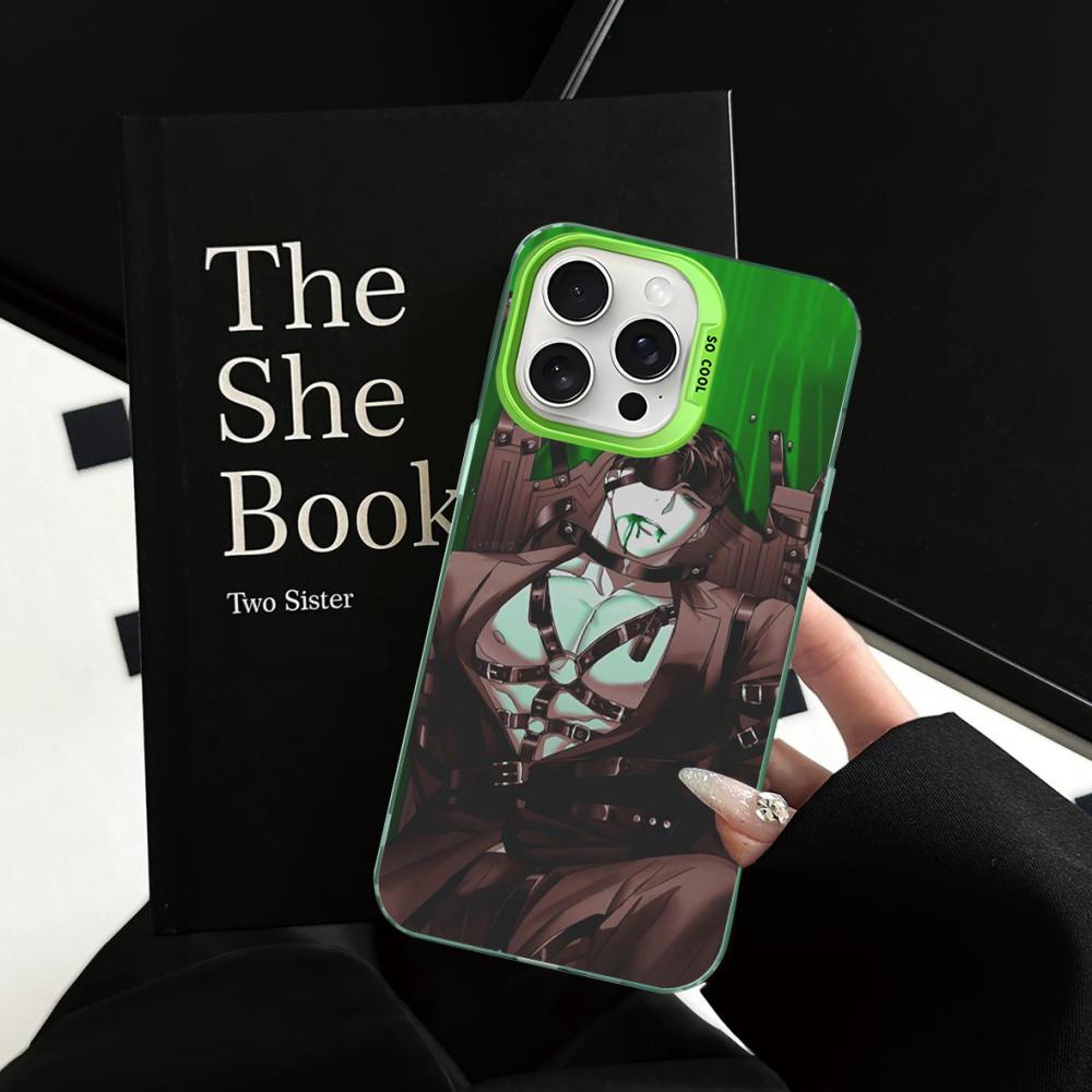 

Under the Green Light Phone Case For iPhone 16 15 14 13 12 11 Pro Max X XR XSMAX Matte Shockproof Back Cover iPhone 16 pro